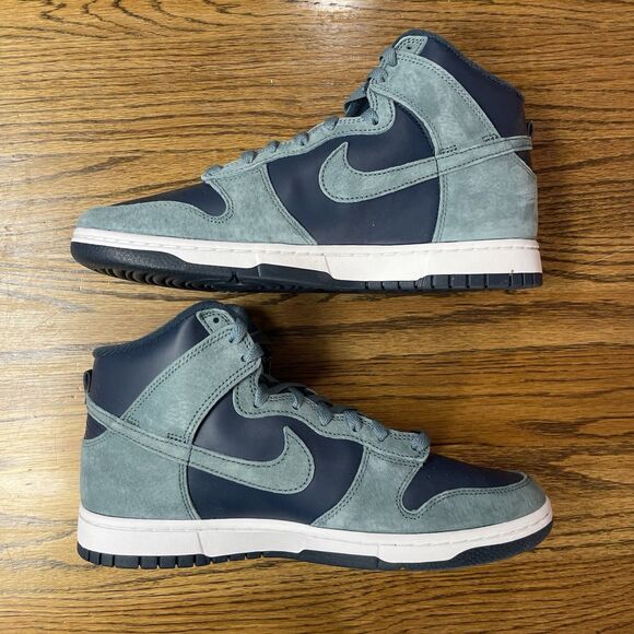 Nike Dunk High Retro Premium Armory Green White Men\'s Size 9.5 10 New main image 4